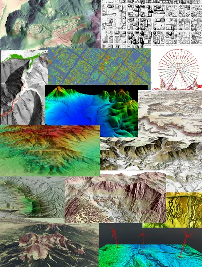 A map with project boundary